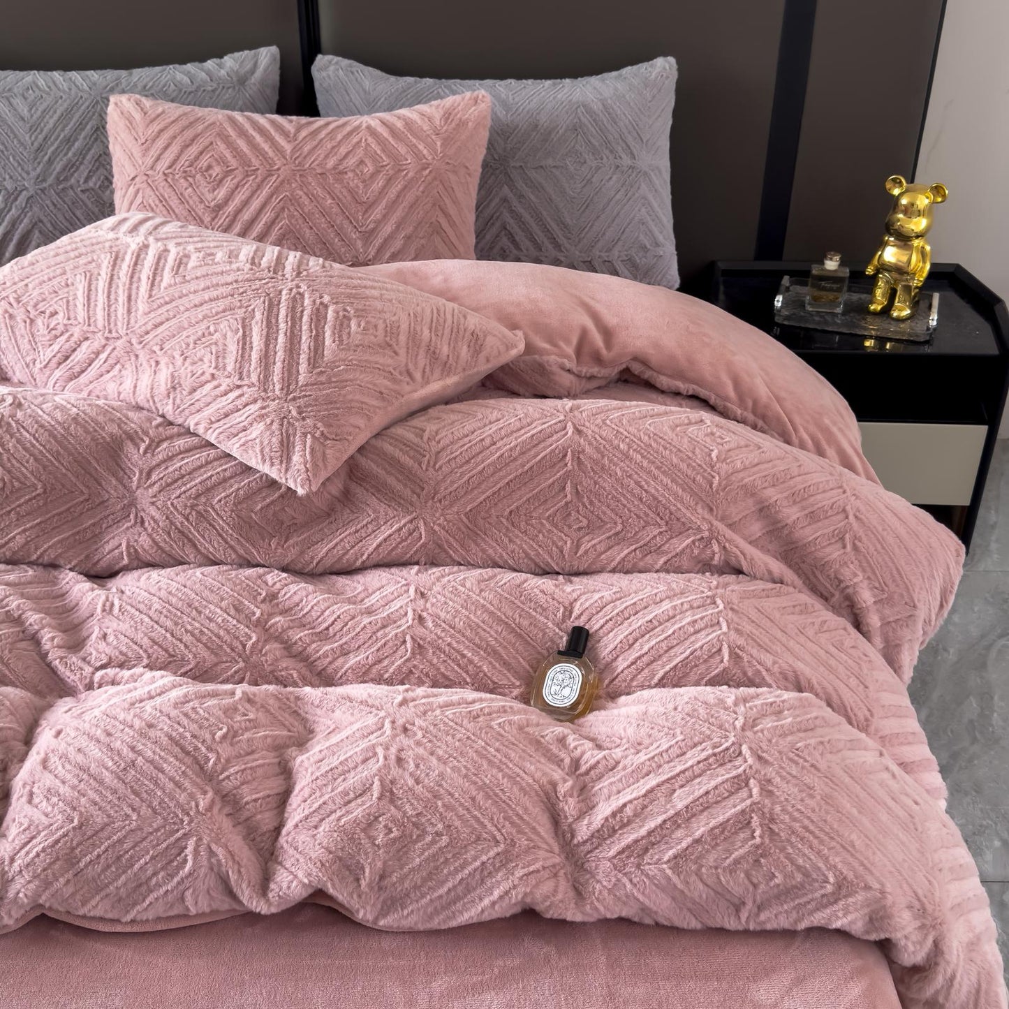 Lenjerie de pat 4 piese Cocolino Spic pink – LCS02P