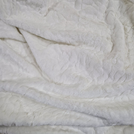 Pătură Moale 150x190cm, Imitatie Blană, Față Catifelată din Acril, Spate Poliester, Model PB9