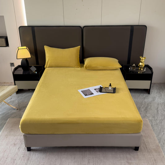 Lenjerie de pat catifea 3 piese Model GT-CA11