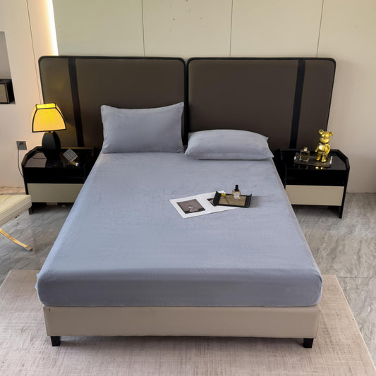 Lenjerie de pat catifea 3 piese Model GT-CA3