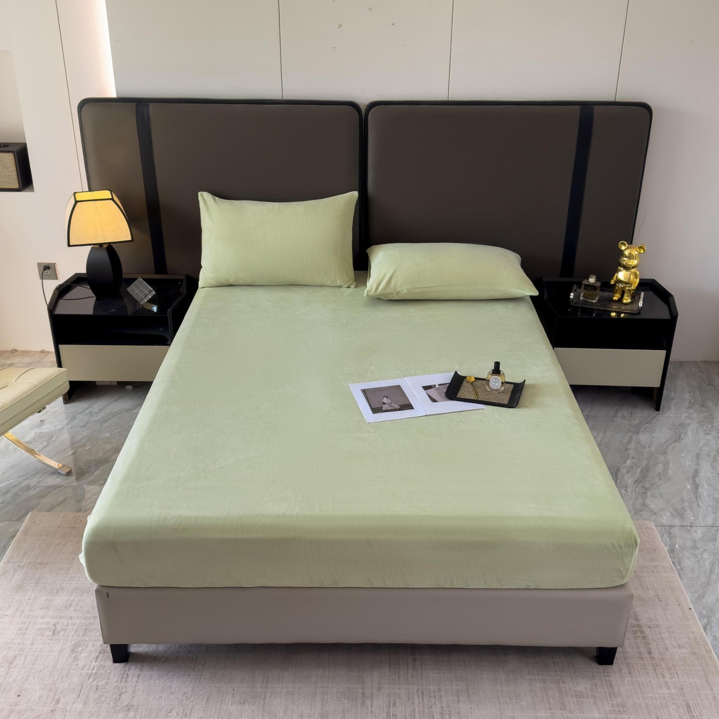 Lenjerie de pat catifea 3 piese Model GT-CA4