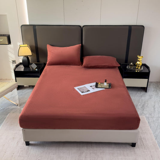 Lenjerie de pat catifea 3 piese Model GT-CA8