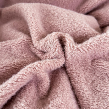 Lenjerie de pat 4 piese Cocolino Catifea pink-LCC01P