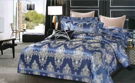 Lenjerie Jaquard 6 piese CasaNewConcept – Model T02
