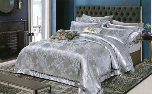 Lenjerie Jaquard 6 piese CasaNewConcept – Model T09